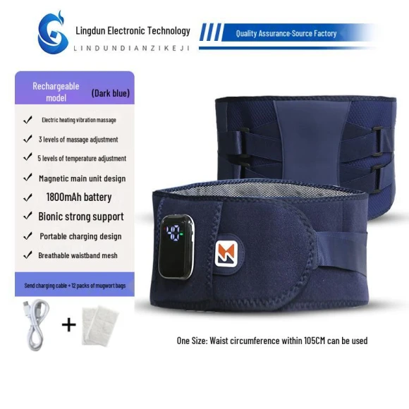 Smart Wireless Massager Waist Belt with Heating — Back Relief Solutions, TrendVibeCN
