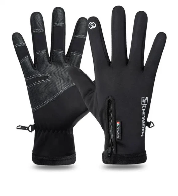 Winter Motorcycle Gloves with Touchscreen — Gloves, HOME-Auto-001