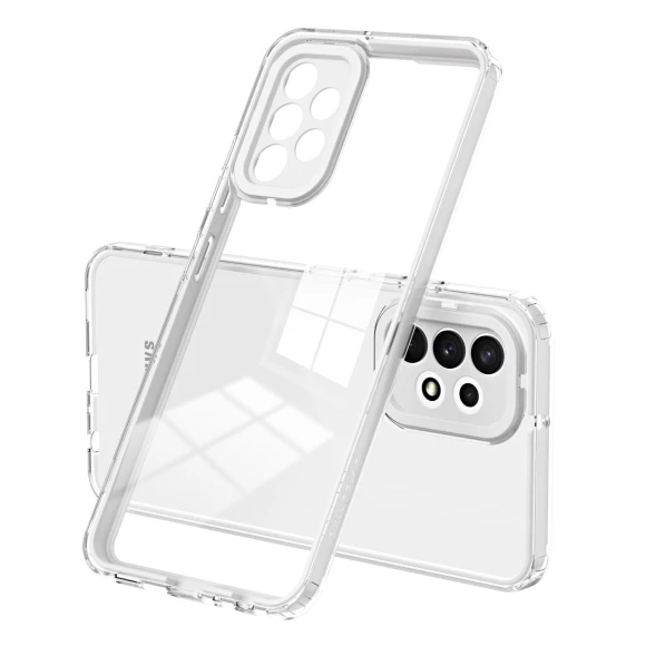 3-in-1 Clear Phone Cover with PC Camera Frame — Basic Cases, Smartwatch 2025