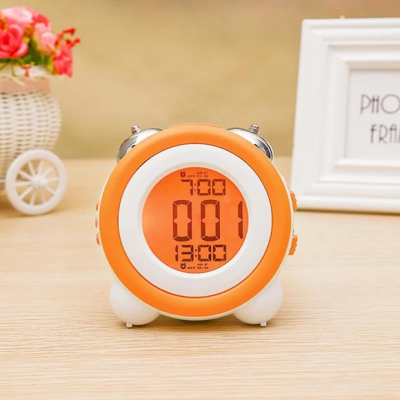 3D LED Alarm Clock — Alarm, Window glass film