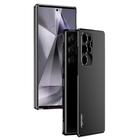 Buckle Lock Design Hard PC Metal Frame Phone Cover — Bumpers, Smartwatch 2025