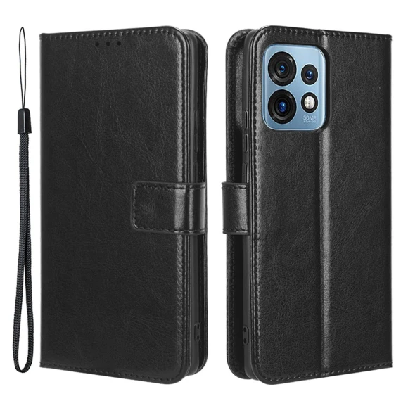 Crazy Horse Texture Magnetic Flip Wallet Stand Phone Case — Flip Cases, Smartwatch 2025