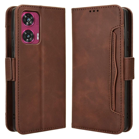 Leather Flip Phone Cover with Multiple Card Holders — Flip Cases, Smartwatch 2025