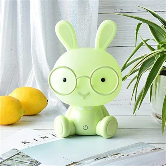 LED Touch Night Light with Cartoon Rabbit Design — Night Lights, Darling Home