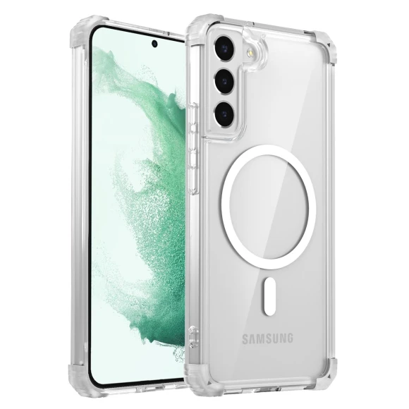 Magnetic Case TPU+PC Clear Military Grade Protection Phone Cover — Basic Cases, Smartwatch 2025