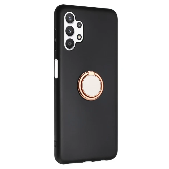 Matte TPU Phone Cover with Ring Kickstand — Phone Accessories, Smartwatch 2025