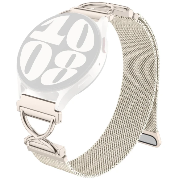 Milanese Band Electroplated Stainless Steel Magnetic Watch Strap — Smartwatch Straps, Smartwatch 2025