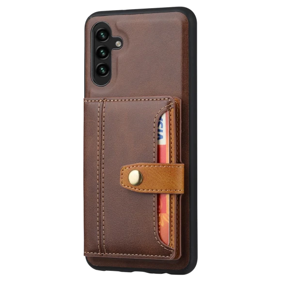 PU Leather+TPU Kickstand Cover with Card Slots — Phone Accessories, Smartwatch 2025
