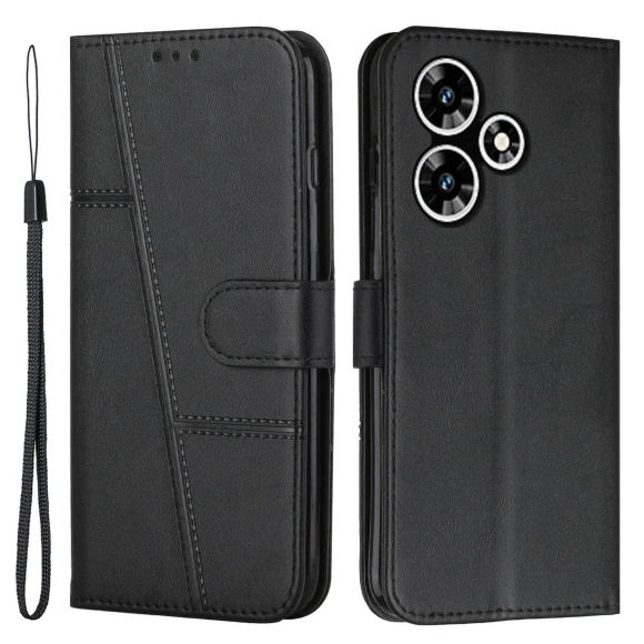 Smartphone Case Anti-Scratch PU Leather Magnetic Clasp Wallet Stand Cover — Smartwatch Protectors, Smartwatch 2025