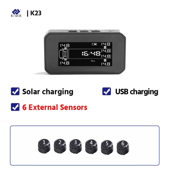 Tire Pressure Monitoring System — Accessories, E-ACE