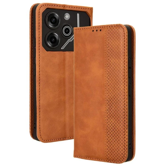 Wallet Retro Texture Leather Phone Cover — Flip Cases, Smartwatch 2025