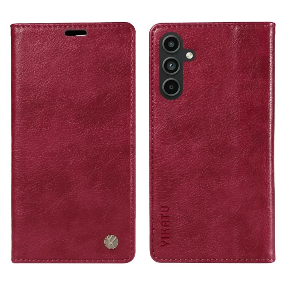 Anti-scratch Wallet Leather Phone Cover — Protective Covers, YIKATU
