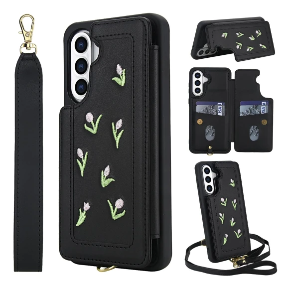 Case with Embroidered Tulips — Phone Accessories, Smartwatch 2025