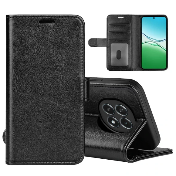 Crazy Horse Texture Stand Leather Phone Cover — Back Covers, Smartwatch 2025