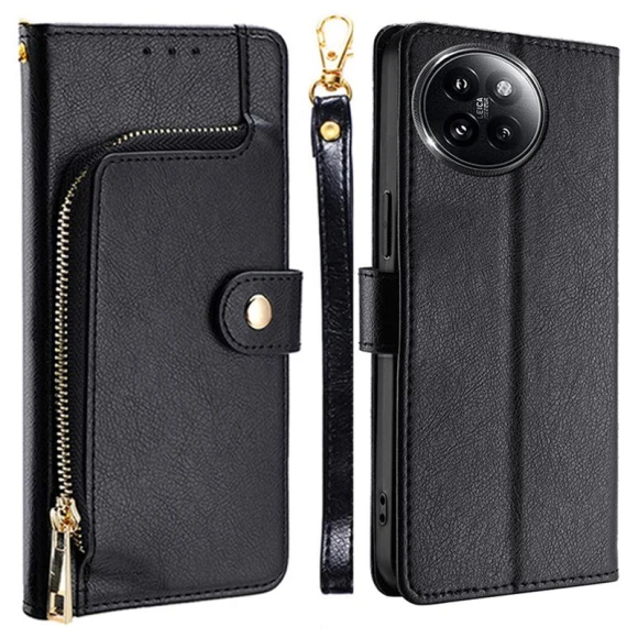Leather Wallet Case with Zipper — Phone Accessories, Smartwatch 2025