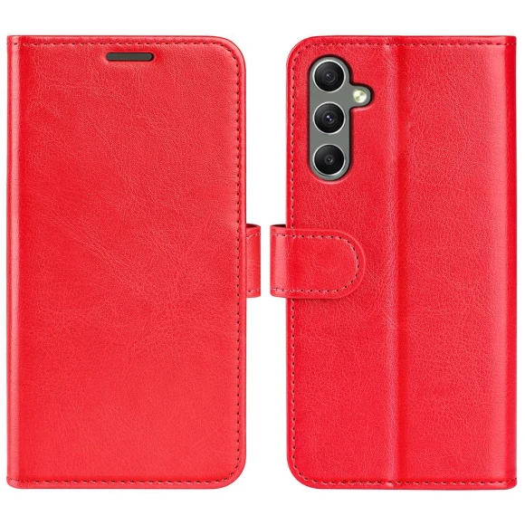 PU Leather Wallet Flip Cover with Stand — Phone Accessories, Smartwatch 2025