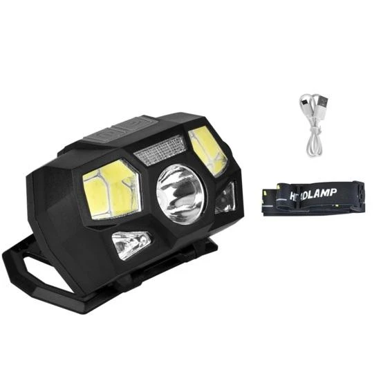 Rechargeable Waterproof Motion Sensor Headlamp — Flashlights, Clean Products