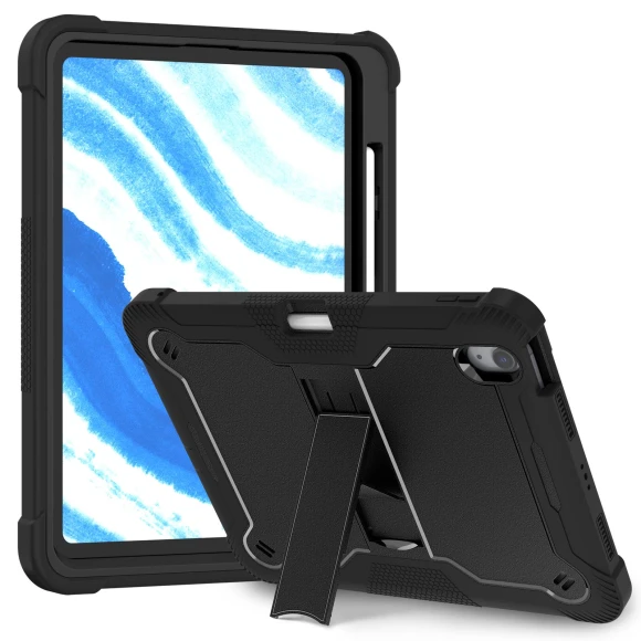 Silicone+PC Tablet Cover with Stable Kickstand — Protective Cases, Smartwatch 2025