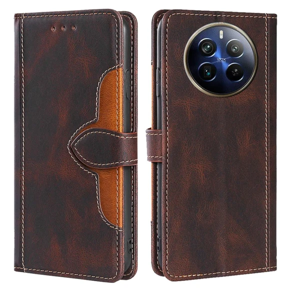 Skin-touch Leather Phone Cover with Wallet Stand — Basic Cases, Smartwatch 2025