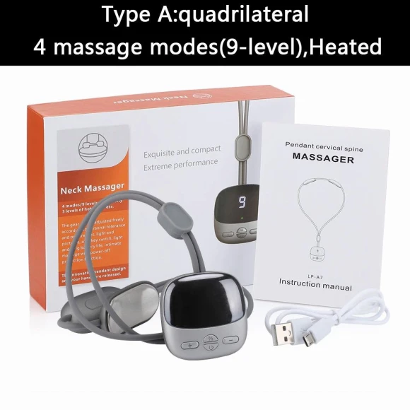 Smart Neck Massager with Heating — Muscle Stimulators, Huaqiang North