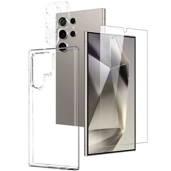 TPU Case + Tempered Glass Film + Camera Lens Film — Screen Protectors, Smartwatch 2025