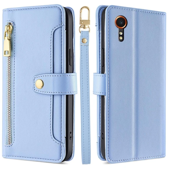 Wallet Case Shockproof Leather Phone Cover with 2 Straps — Basic Cases, Smartwatch 2025