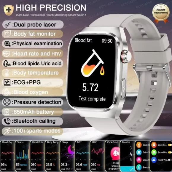 High-End Health Monitoring Smart Watch — Smartwatches, SAMS Online
