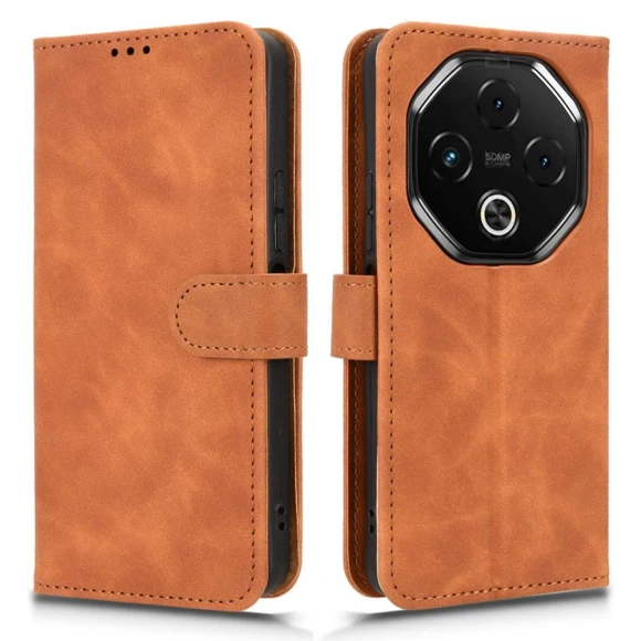 Leather Case Skin Feel Anti Drop Wallet Flip Phone Cover — Flip Cases, Smartwatch 2025