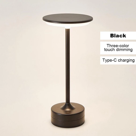 LED Desk Lamp with Touch Control and Night Light — Study & Desk Lighting, HOMZY