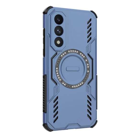 Magnetic Case Butterfly Armor Hollow Heat Dissipation PC+TPU Phone Cover — Basic Cases, Smartwatch 2025