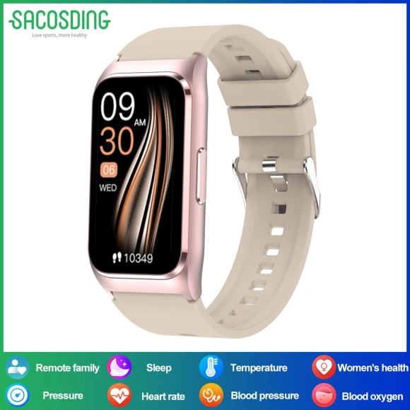 Outdoor Sports Smartwatch with Health Monitoring and IP68 Waterproof — Smart Watch, SACOSDING