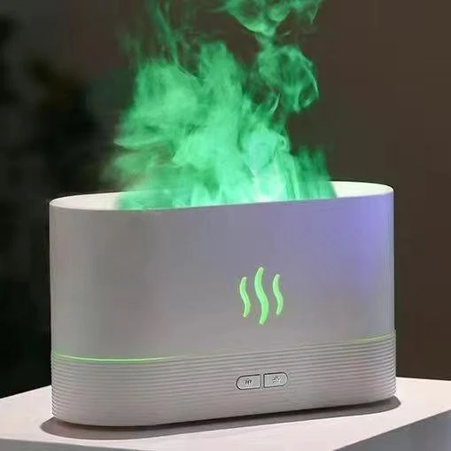 Humidifier with Colorful Flame — Air Moisturizers, Dangerous