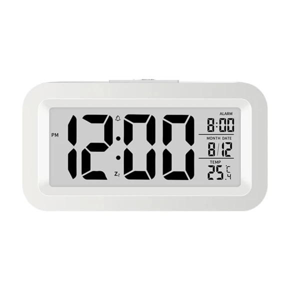 Digital LCD Alarm Clock with Calendar — Alarms & Clocks, Daily necessities-V