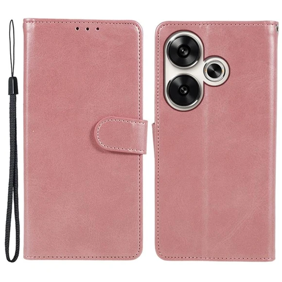 Magnetic Clasp Leather Wallet Phone Cover — Flip Cases, Smartwatch 2025