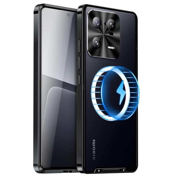 Magnetic Phone Case with Metal Edge and TPU Back — Screen Protectors, Smartwatch 2025