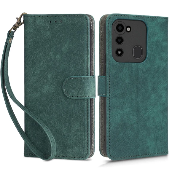 RFID Blocking Stand Wallet Leather Cover — Phone Accessories, Smartwatch 2025