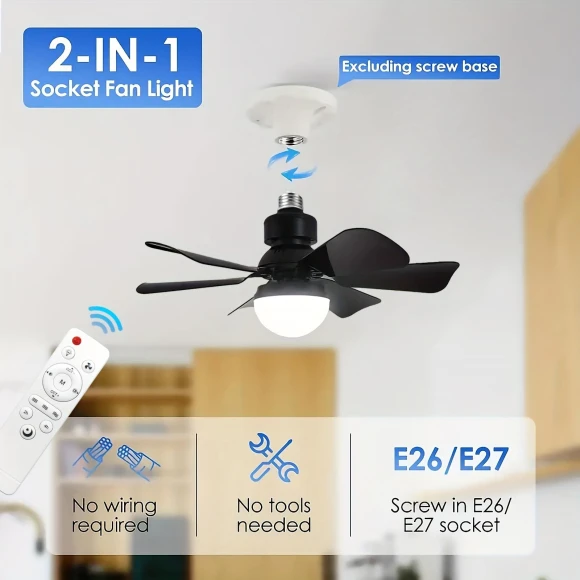 Smart Ceiling Fan with Light — Ceiling Fan Lighting Solutions, JR-Studio