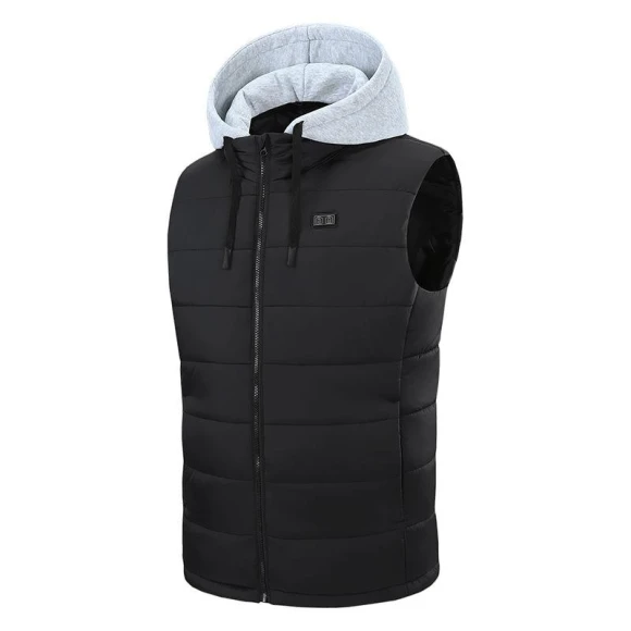 Smart Heating Vest with Detachable Hat — Vests, Premium jacket