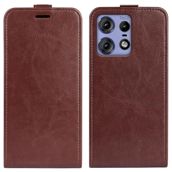 Vertical Flip Down PU Leather Phone Cover — Flip Cases, Smartwatch 2025