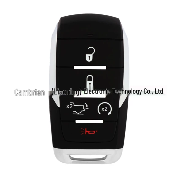 5-Button Smart Key — Keyless Entry, Dodge