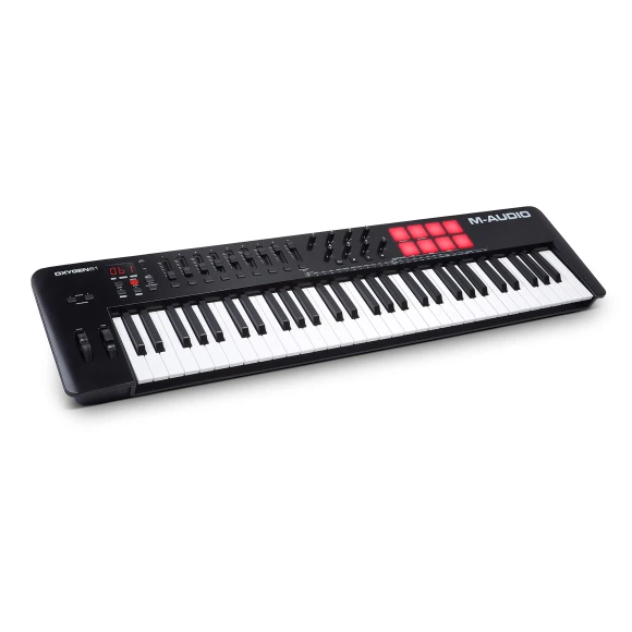 61-Key USB MIDI Keyboard with Software Package — MIDI Control Devices, M-Audio