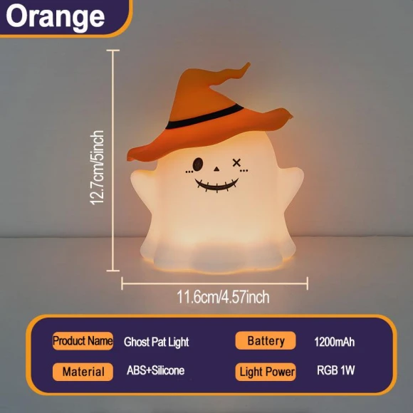 Halloween LED Night Lights with Touch Switch — Bases, Sole Street