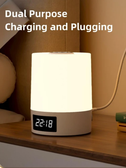 Night Light with Clock — Alarm, Sole Street