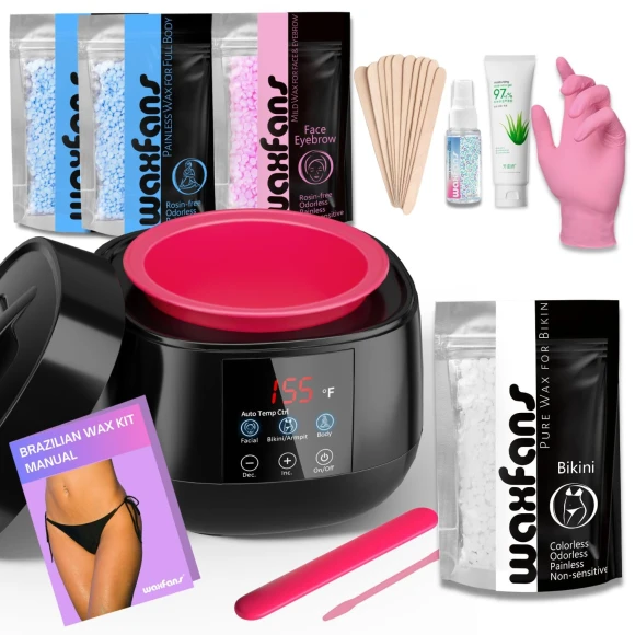 Smart Waxing Kit with Temperature Control — Waxing, waxfans