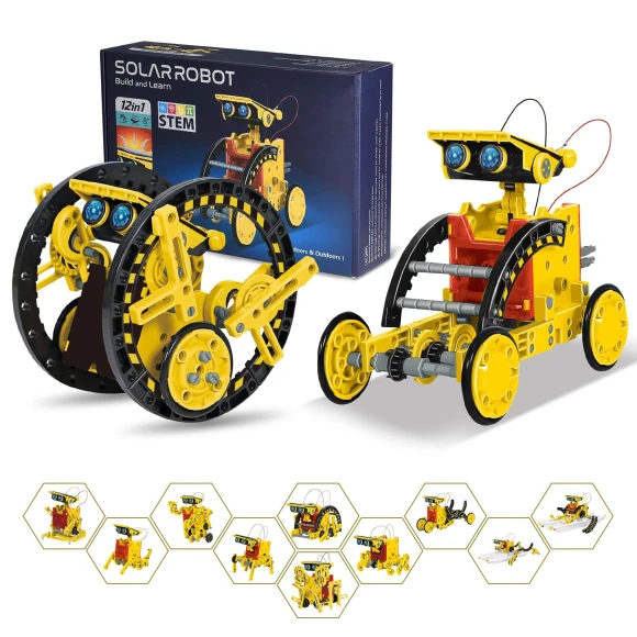 Solar Robot Kit — Construction Kits, Sillbird