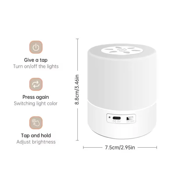 Touch Night Light — Bases, Sole Street