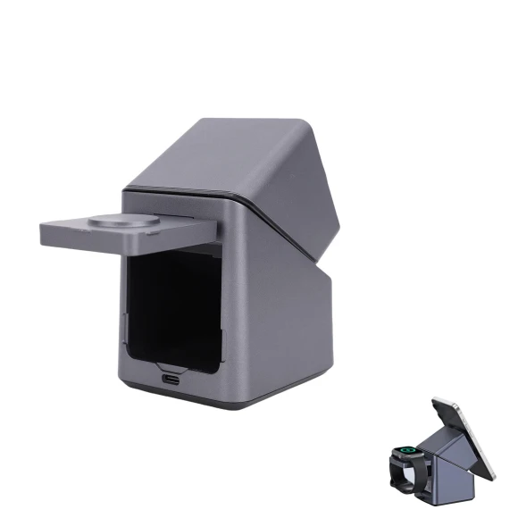 Wireless Charging Station 4-in-1 with Auto Rotation — Bases, KONNWEI