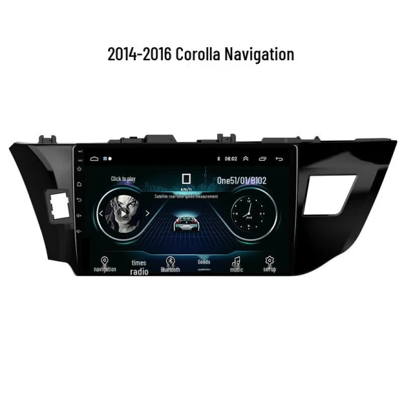 Android Smart Central Control Screen with Reversing Camera — In-Dash, GearUp AutoMoto