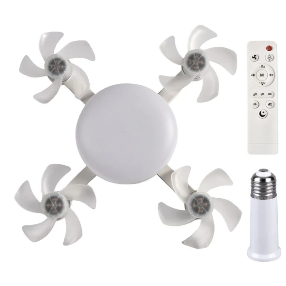 Ceiling Fan Light with Remote Control — Ceiling Fan Lighting Solutions, Mode Closet