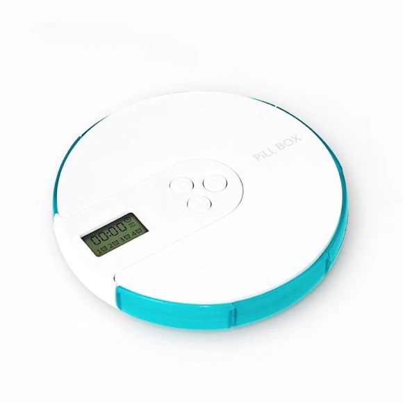 Electronic Pill Dispenser with Alarm — Medication Accessories, Simplistic Living Home